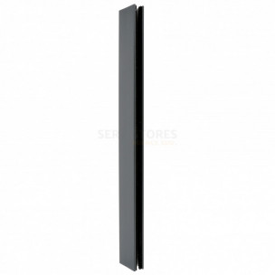 Coulisse aluminium de 53 x 22 mm pour volet roulant rénovation