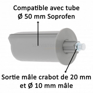 Embout de tube Soprofen