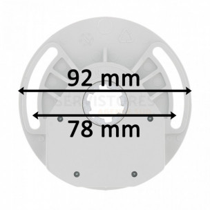 Treuil de volet roulant type Soprofen sortie crabot 20 mm