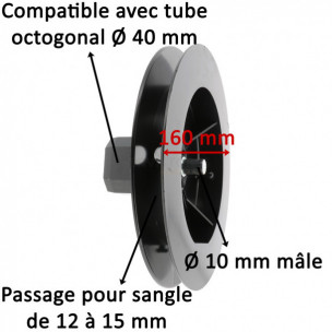 Poulie à sangle Selve