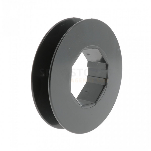 Poulie à sangle clippable pour embout Selve diamètre 85 mm