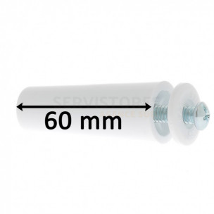 Butée de volet roulant blanche 60 mm