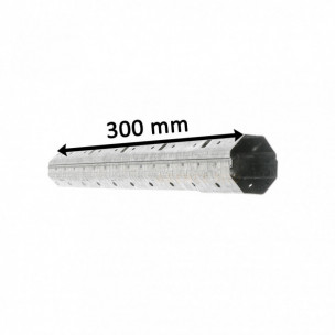 Rallonge octogonal 40 longueur 300 mm