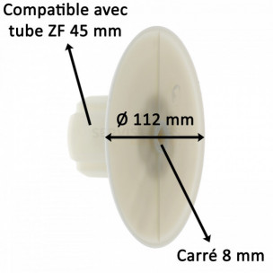 Embout flasque Zurfluh-Feller