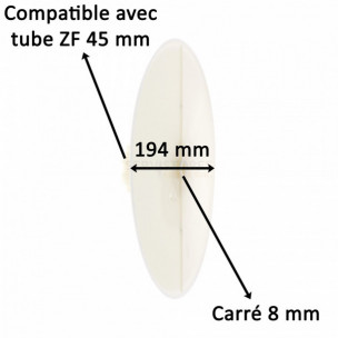 Embout flasque Zurfluh-Feller