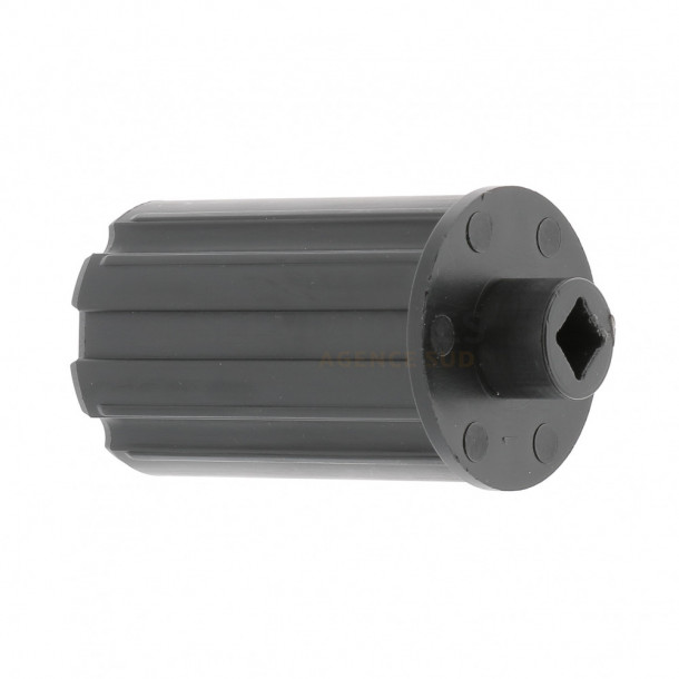 Embout de tube Zurfluh-Feller ZF45 sortie carré 8 mm