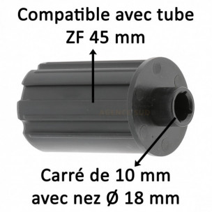 Embout de tube Zurfluh-Feller