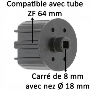 Embout de tube Zurfluh-Feller