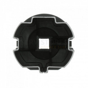 Embout de tube Zurfluh-Feller tube 64 mm sortie carrée 10 mm