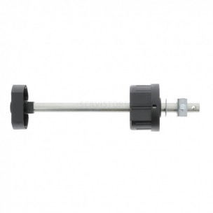 Embout de tube Zurfluh-Feller ZF80 télescopique sortie crabot 27 mm