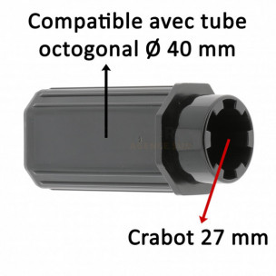 Embout de tube Zurfluh-Feller