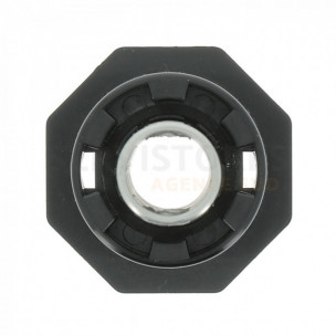 Embout de tube Zurfluh-Feller tube octogonal 40 mm sortie crabot 27 mm
