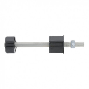 Embout de tube Zurfluh-Feller tube octogonal 70 mm sortie carré 18 mm