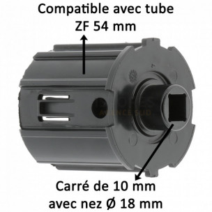 Embout de tube Zurfluh-Feller