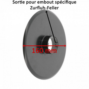 Flasque de guidage clippable pour embout Zurfluh-Feller