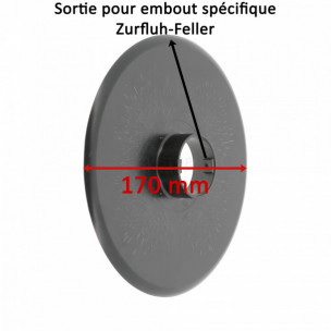 Flasque de guidage clippable pour embout Zurfluh-Feller