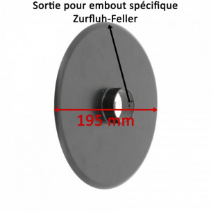 Flasque de guidage clippable pour embout Zurfluh-Feller