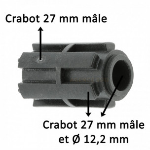 Moyeu crabot Zurfluh-Feller