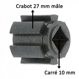 Moyeu crabot Zurfluh-Feller
