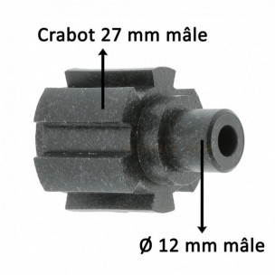 Moyeu crabot Zurfluh-Feller
