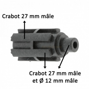 Moyeu crabot Zurfluh-Feller