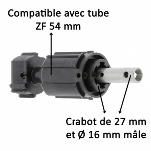 Embout de tube Zurfluh-Feller