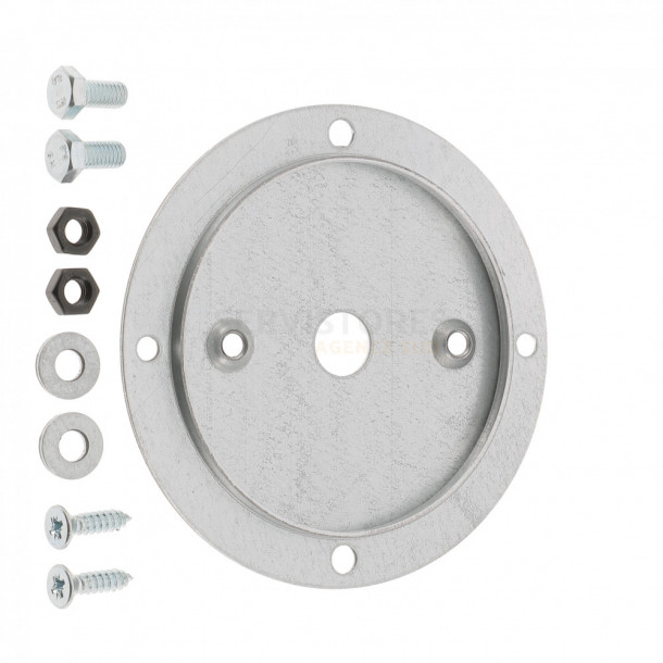 Plaque de fixation pour treuil Minivis Zurfluh-Feller