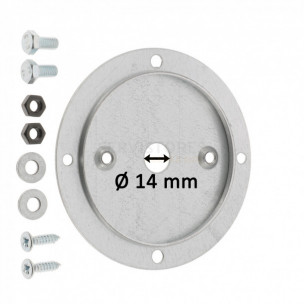 Plaque de fixation pour treuil Minivis Zurfluh-Feller