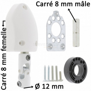 Renvoi d'angle avec embase Zurfluh-Feller