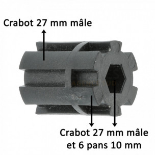 Moyeu crabot Zurfluh-Feller