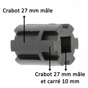 Moyeu crabot Zurfluh-Feller