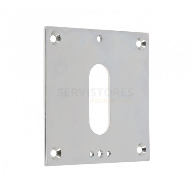 Plaque de fixation pour sortie de caisson