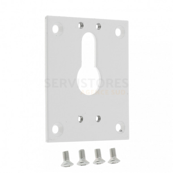 Plaque de fixation pour sortie de caisson