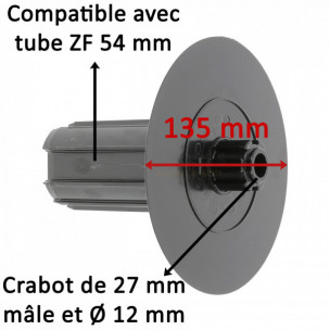 Embout flasque Zurfluh-Feller