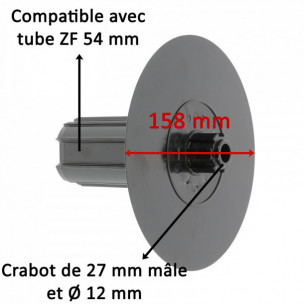 Embout flasque Zurfluh-Feller