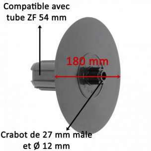 Embout flasque Zurfluh-Feller