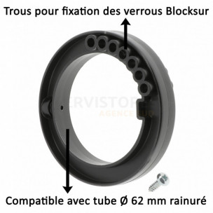 Bague de fixation pour verrou automatique Blocksur Zurfluh-Feller