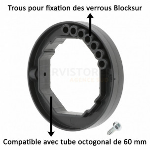 Bague de fixation pour verrou automatique Blocksur Zurfluh-Feller