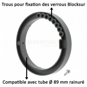 Bague de fixation pour verrou automatique Blocksur Zurfluh-Feller
