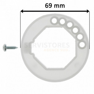 Bague de fixation pour verrou automatique Blocksur Zurfluh-Feller
