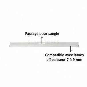 Réglette d'attache tablier Zurfluh-Feller