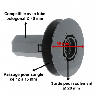 Poulie à sangle Selve