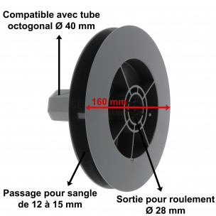 Poulie à sangle Selve