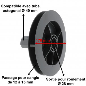 Poulie à sangle Selve