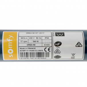 Moteur Somfy OREA 50 WT 35/17