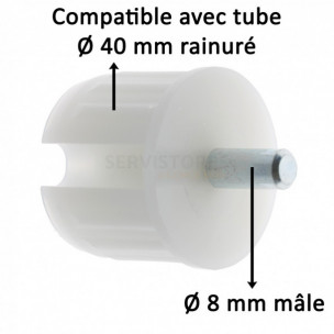 Embout de tube Deprat