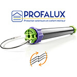 Moteur radio Profalux ZigBee avec variation BSO