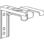 Etrier standard pose de face ou plafond Boîtier 50 mm