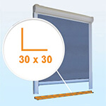 Profil de base avec saillie de 30 mm