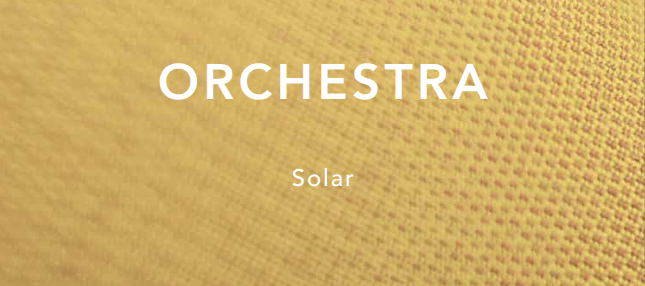 Toile gamme Orchestra Solar